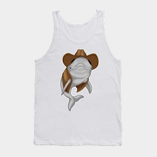 Dolphin Cowboy Tank Top